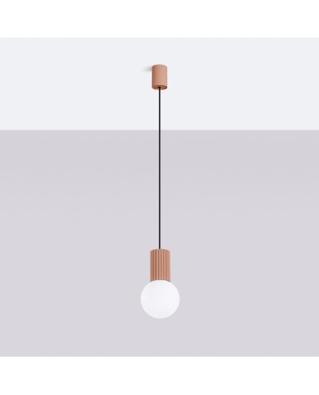 Lampa wisząca HALO 1 mocca Sollux SL.1734