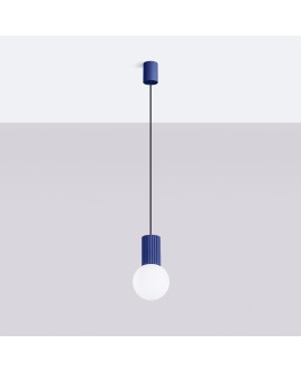 Lampa wisząca HALO 1 ultramaryna Sollux SL.1739