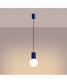 Lampa wisząca HALO 1 ultramaryna Sollux SL.1739