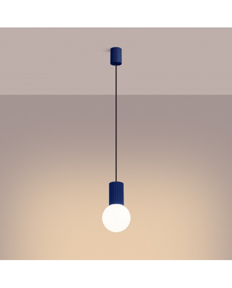 Lampa wisząca HALO 1 ultramaryna Sollux SL.1739