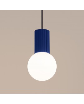 Lampa wisząca HALO 1 ultramaryna Sollux SL.1739