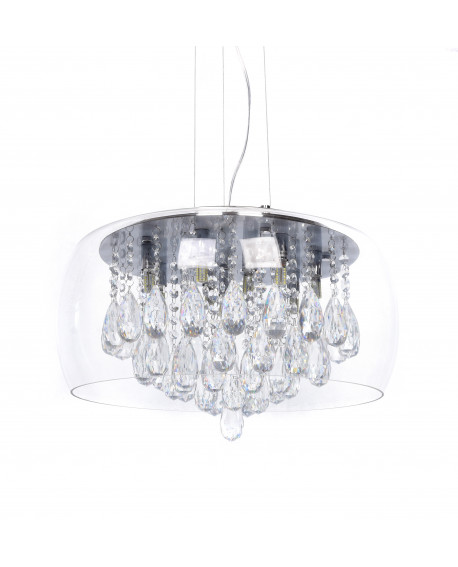 NOWOCZESNA LAMPA WISZĄCA TOSSO D50 CLEAR