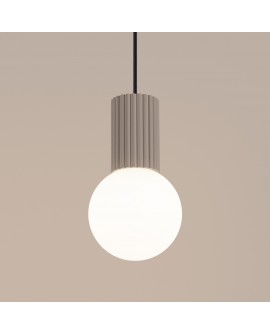 Lampa wisząca HALO 1 taupe Sollux SL.1744