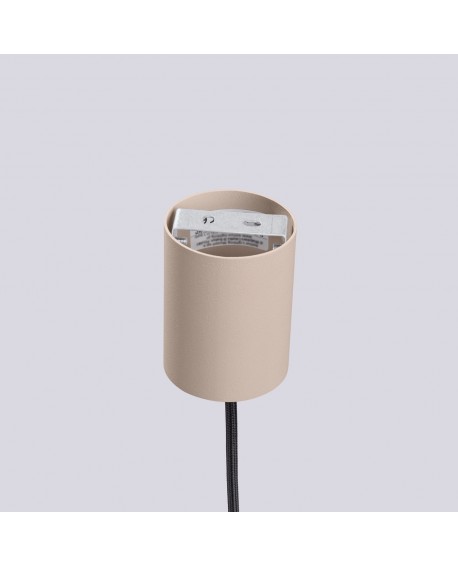Lampa wisząca HALO 1 taupe Sollux SL.1744