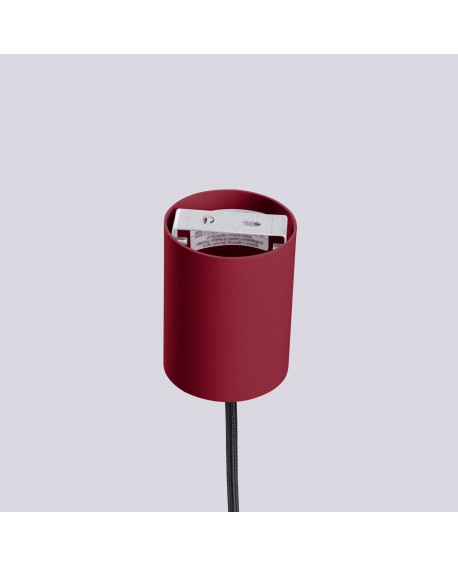 Lampa wisząca HALO 1 burgund Sollux SL.1749