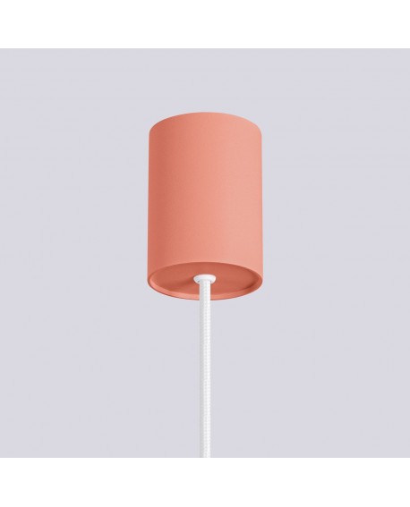 Lampa wisząca HALO 1 brzoskwiniowa Sollux SL.1754