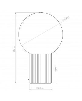 Lampa biurkowa HALO czarna Sollux SL.1716