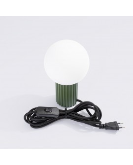 Lampa biurkowa HALO zielona oliwka Sollux SL.1726