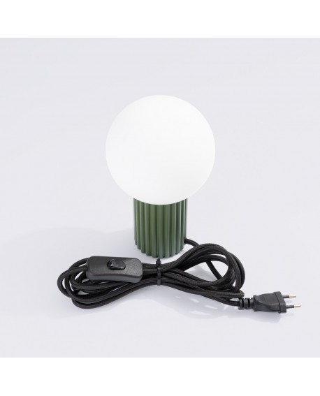 Lampa biurkowa HALO zielona oliwka Sollux SL.1726