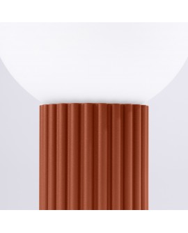 Lampa biurkowa HALO ochra czerwona Sollux SL.1731