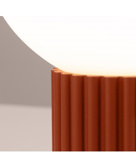 Lampa biurkowa HALO ochra czerwona Sollux SL.1731