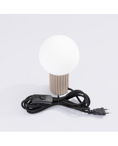 Lampa biurkowa HALO taupe Sollux SL.1746