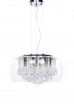 NOWOCZESNA LAMPA WISZĄCA TOSSO D50 CLEAR