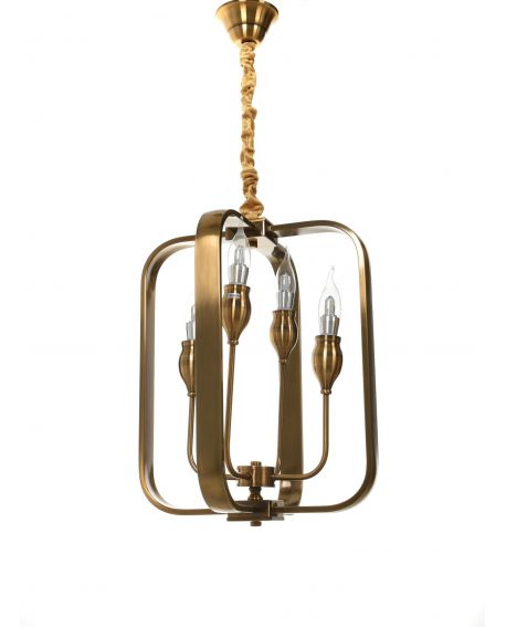 LAMPA WISZĄCA LOFT MOSIĘŻNA FLORIDA W4