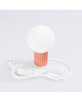Lampa biurkowa HALO brzoskwiniowa Sollux SL.1756