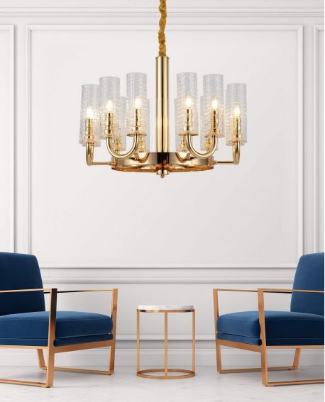 NOWOCZESNY ŻYRANDOL DONATTI W12