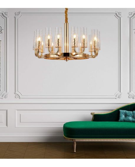 NOWOCZESNY ŻYRANDOL DONATTI W16