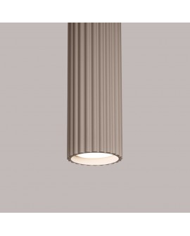Lampa wisząca KARBON 1 taupe Sollux SL.1759
