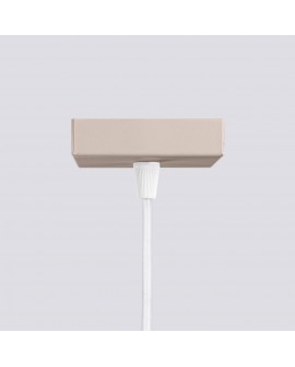 Lampa wisząca KARBON 1 taupe Sollux SL.1759