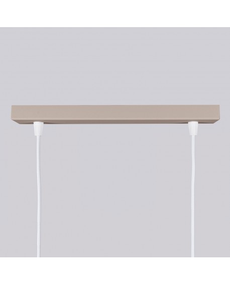 Lampa wisząca KARBON 2 taupe Sollux SL.1773