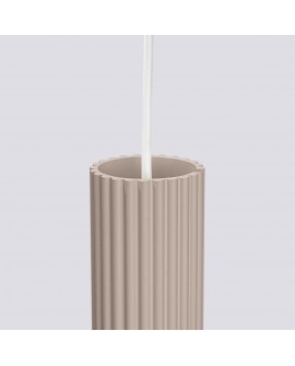 Lampa wisząca KARBON 3P taupe Sollux SL.1775