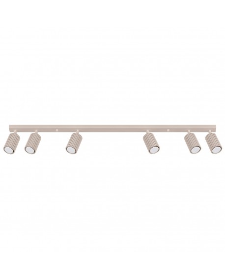 Plafon KARBON 6L taupe Sollux SL.1766