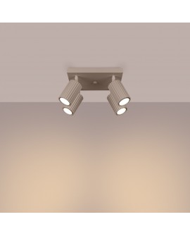 Plafon KARBON 4 taupe Sollux SL.1769
