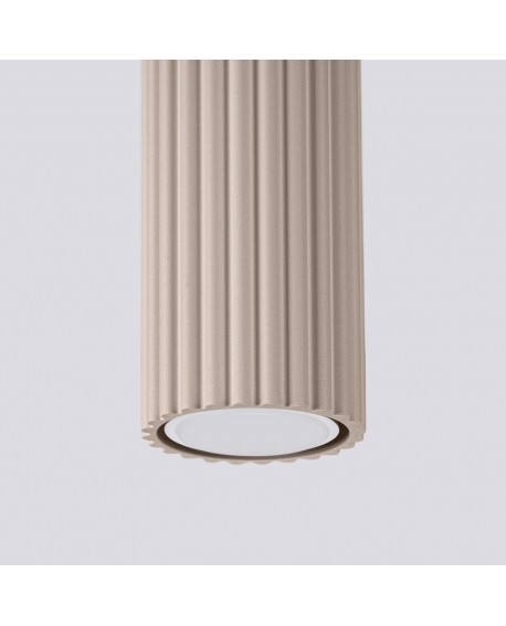 Plafon KARBON 20 taupe Sollux SL.1771