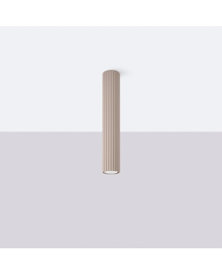 Plafon KARBON 40 taupe Sollux SL.1772