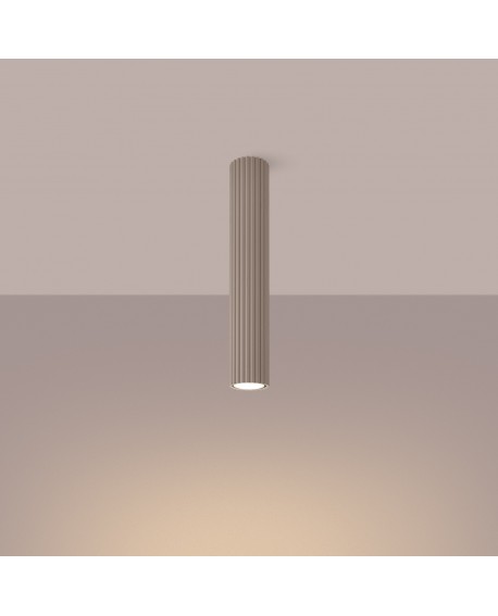 Plafon KARBON 40 taupe Sollux SL.1772