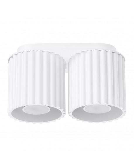 Plafon AURA 2 biały GU10 Sollux SL.1780