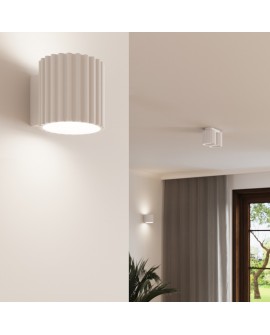 Plafon AURA 2 biały GU10 Sollux SL.1780