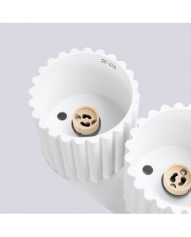 Plafon AURA 2 biały GU10 Sollux SL.1780