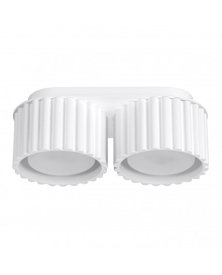 Plafon AURA 2 biały Gx53 Sollux SL.1783