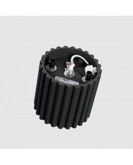 Plafon AURA 1 czarny GU10 Sollux SL.1784
