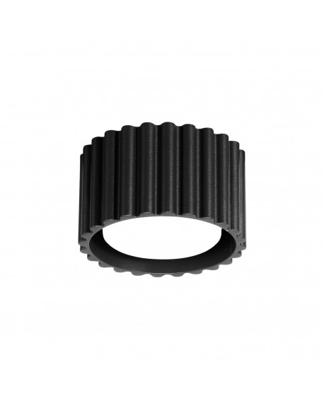 Plafon AURA 1 czarny Gx53 Sollux SL.1787