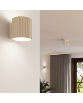 Plafon AURA 2 beżowy GU10 Sollux SL.1790