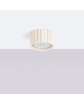 Plafon AURA 1 beżowy Gx53 Sollux SL.1792