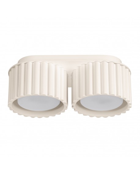 Plafon AURA 2 beżowy Gx53 Sollux SL.1793