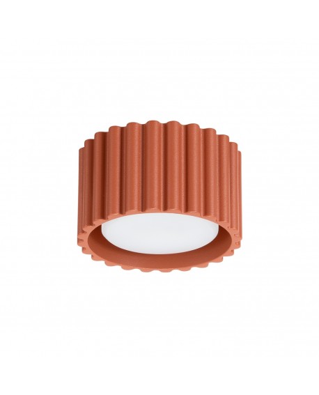 Plafon AURA 1 ochra czerwona Gx53 Sollux SL.1802