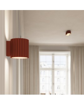 Plafon AURA 1 ochra czerwona Gx53 Sollux SL.1802