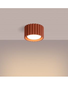 Plafon AURA 1 ochra czerwona Gx53 Sollux SL.1802