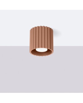 Plafon AURA 1 mocca GU10 Sollux SL.1804