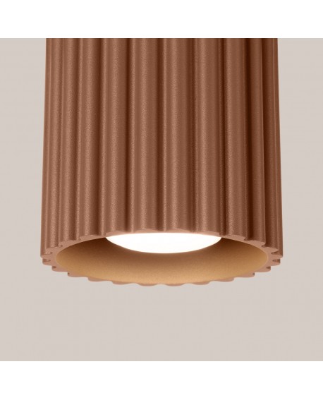 Plafon AURA 1 mocca GU10 Sollux SL.1804