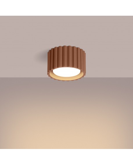 Plafon AURA 1 mocca Gx53 Sollux SL.1807