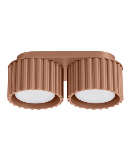 Plafon AURA 2 mocca Gx53 Sollux SL.1808