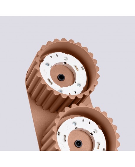 Plafon AURA 2 mocca Gx53 Sollux SL.1808