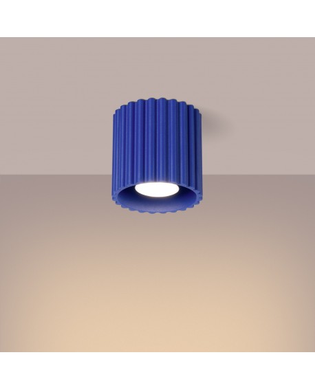 Plafon AURA 1 ultramaryna GU10 Sollux SL.1809