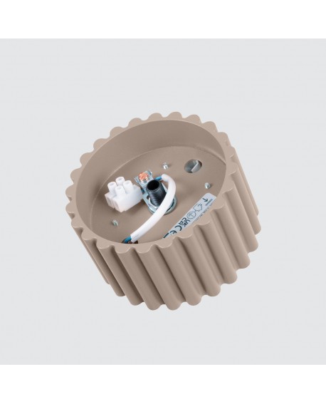 Plafon AURA 1 taupe Gx53 Sollux SL.1817