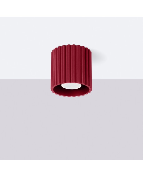 Plafon AURA 1 burgund GU10 Sollux SL.1819